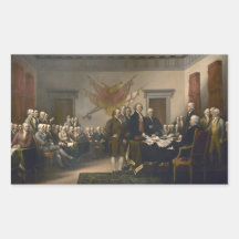 Declaration of Independence - 1819 Stickers