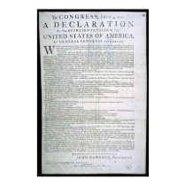 Declaration of Independence by Dunlap posters
