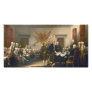 Declaration of Independence by John Trumbull 1819 Picture Card