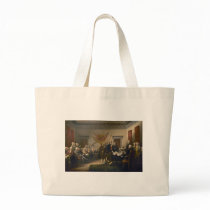 Declaration of Independence by John Trumbull Canvas Bags