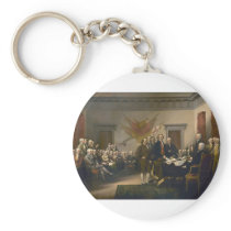 Declaration of Independence by John Trumbull Key Chains