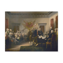 Declaration of Independence by John Trumbull Post Card