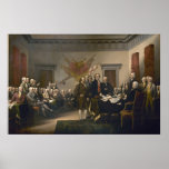 Declaration of Independence by John Trumbull Poster