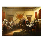 Declaration of Independence by Trumbull Postcard
