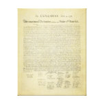 Declaration of Independence Canvas Print