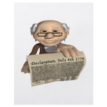 Declaration Of Independence Personalized Flyer