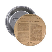 Declaration of Independence buttons
