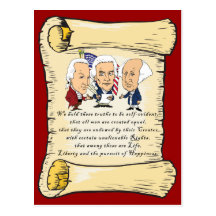 Declaration of Independence Post Cards