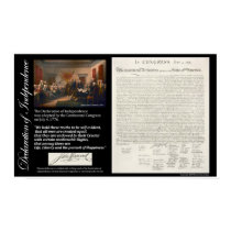 Declaration of Independence posters