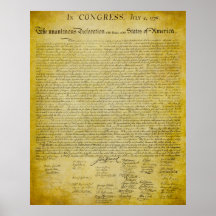Declaration of Independence Print