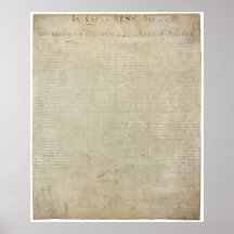 Declaration of Independence Print