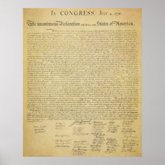 Declaration Of Independence Gifts - T-Shirts, Art, Posters & Other Gift