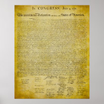 Declaration of Independence Print