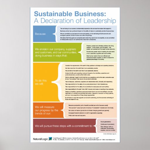 Declaration of Leadership Print