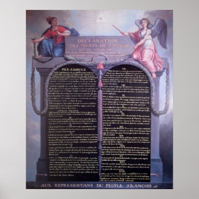 Declaration of the Rights of Man Posters by Dividenda