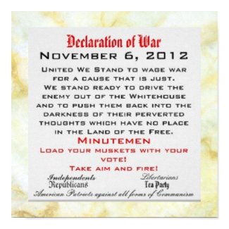 Declaration of War zazzle_print