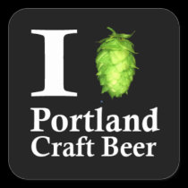 Declare your love of Portland craft beer stickers