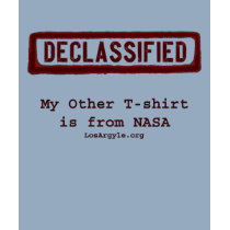 DECLASS Stamp, Other NASA t-shirts