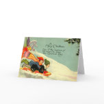 Deco "A Merry Christmas" Children Sledding Cards