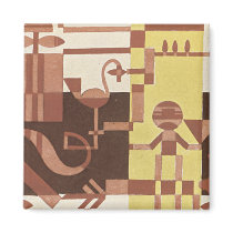 Deco Abstract Magnet by tnmpastperfect Deco Abstract Magnet