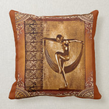 Deco Art Throw Pillow
