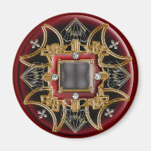 deco bloodcross fridge magnets
