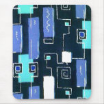 Deco Blue Mouse Mat Mouse Pads