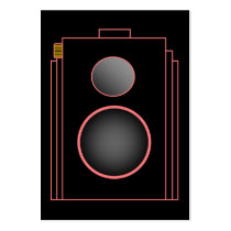 Deco Camera Bookmark (Bremen) business cards