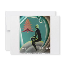 Deco Christmas Personalized Announcement