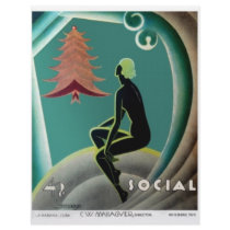 Deco Christmas Letterhead Design
