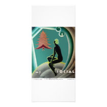 Deco Christmas rack cards