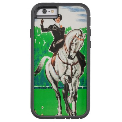 DECO DRESSAGE WHITE HORSE iPhone 6/6s, Tough X Tough Xtreme iPhone 6 Case