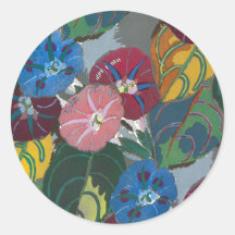 Deco Flowers and Leaves Stickers