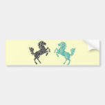 Deco Horse Bumper Stickers