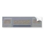 Deco Maori Motif Bumper Sticker
