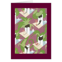 Deco Plants and Animals Card