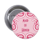 Deco rosado "matrona del honor " pins