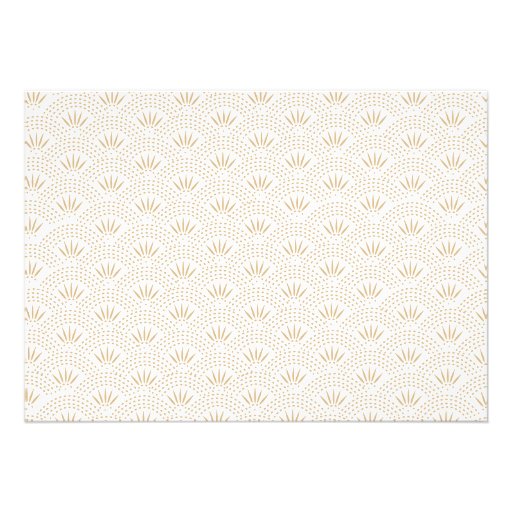 Deco Seigaiha Rehearsal Dinner Invite