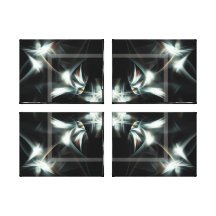 Deco Star Canvas Print