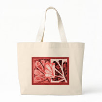 deco tile red bags by alanart deco tile red bags