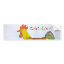DeColores Rooster Bumper Sticker bumper stickers by sarahwolf2 DeColores Rooster Bumper Sticker bumper stickers