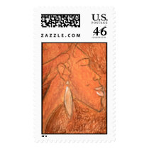 Decor Female postage by lenoirdesigns Decor Female postage