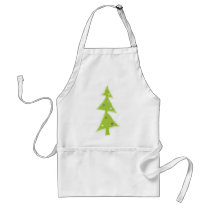 decor green tree aprons by VioDeSign decor green tree aprons