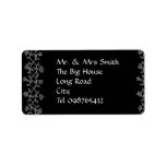 Decorated Avery Label