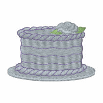 Decorated Cake embroidered shirts by ZazzleEmbroidery Decorated Cake embroidered shirts