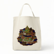 Decorated Christmas Cookies Bag