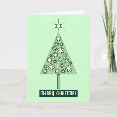 Decorated Christmas Tree cards