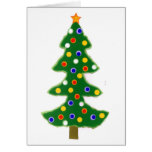 Decorated Christmas Tree Greeting Cards