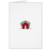 Decorated Dog House cards