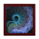 Decorated fractal Jewelry/keepsake box